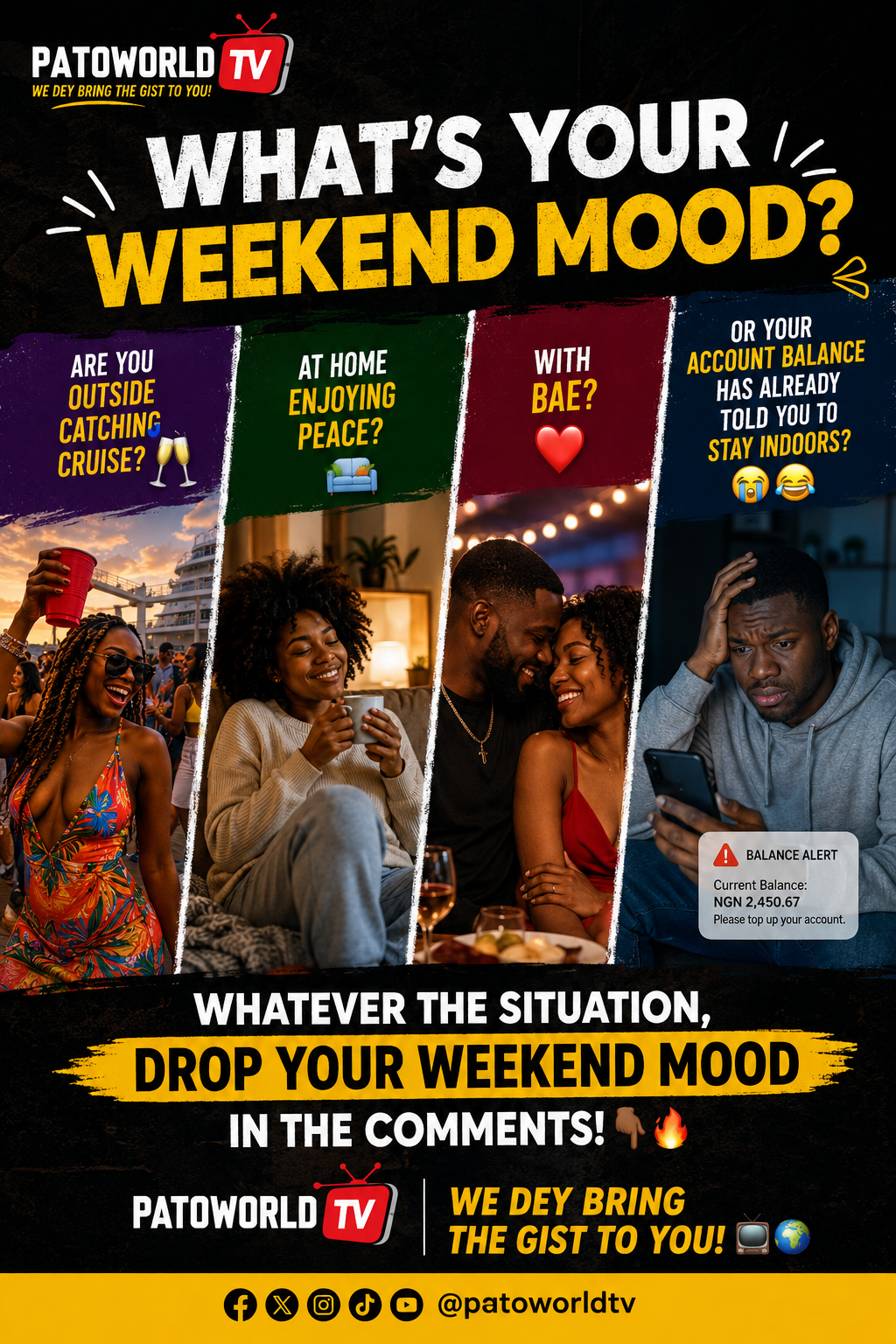 How is your weekend going?